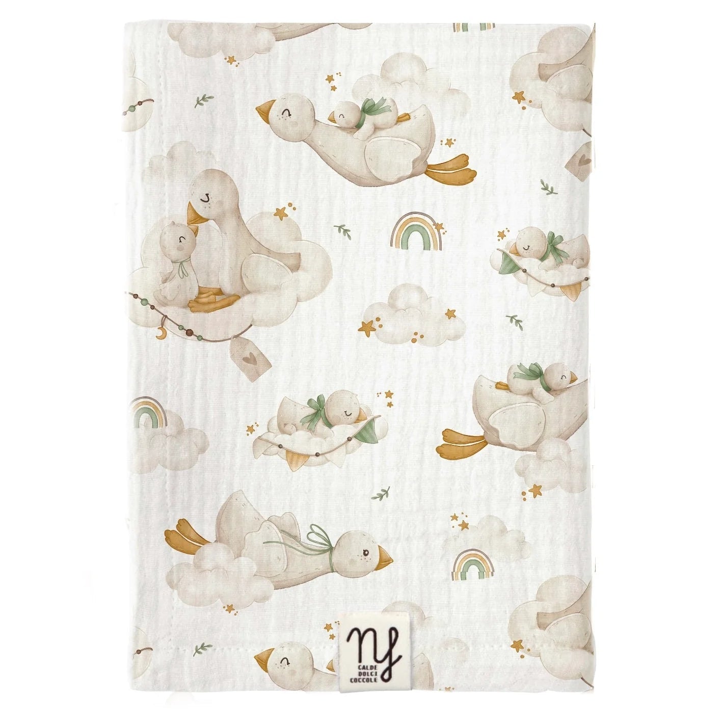 MUSSOLA GARZA DI COTONE OCHETTA - Noi da piccoli