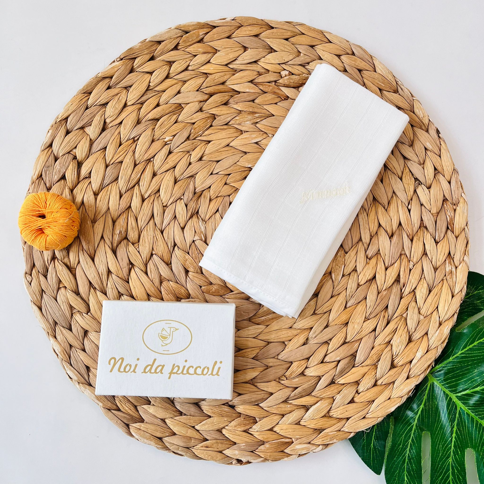 MUSSOLA GARZA DI COTONE PANNA - Noi da piccoli