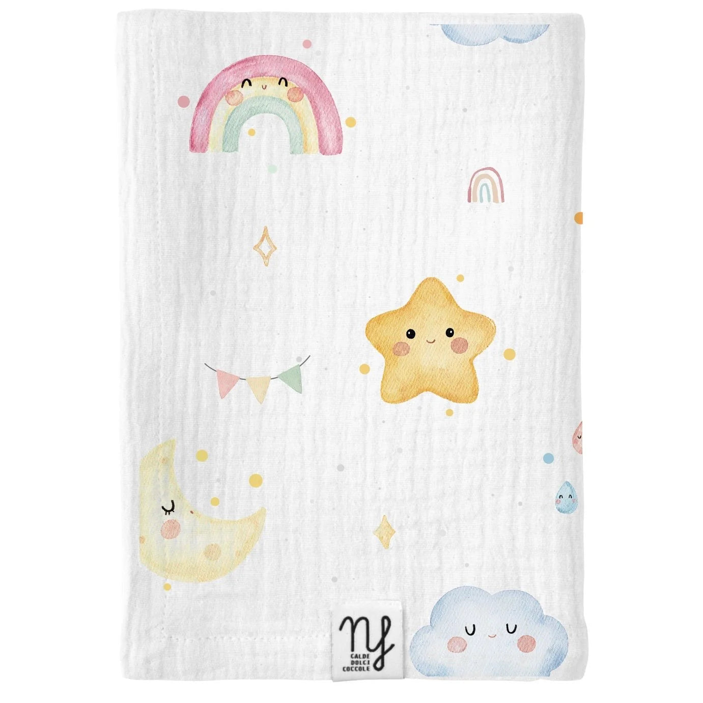 MUSSOLA GARZA DI COTONE SUPER SKY - Noi da piccoli