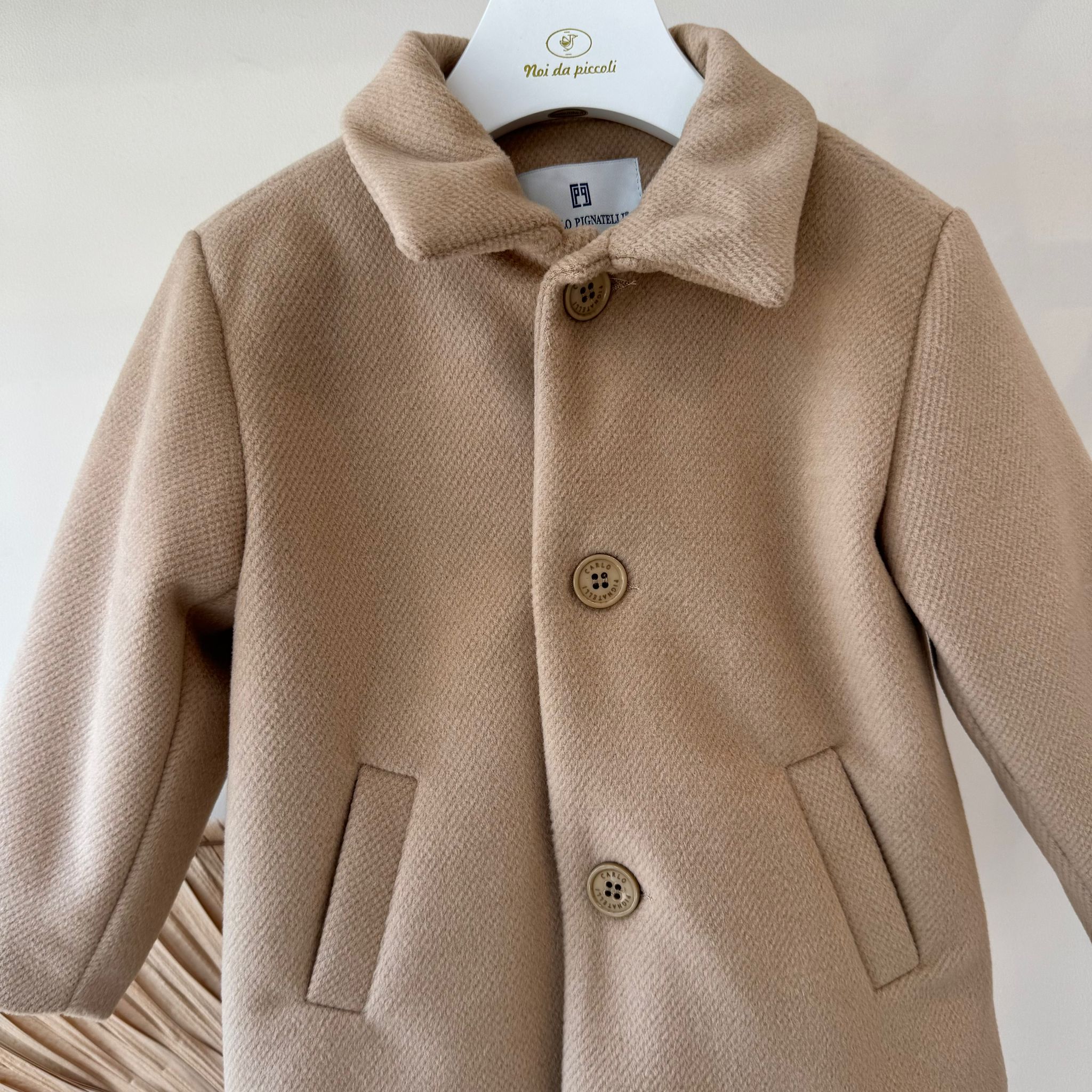 CAPPOTTO IN PANNO BEIGE