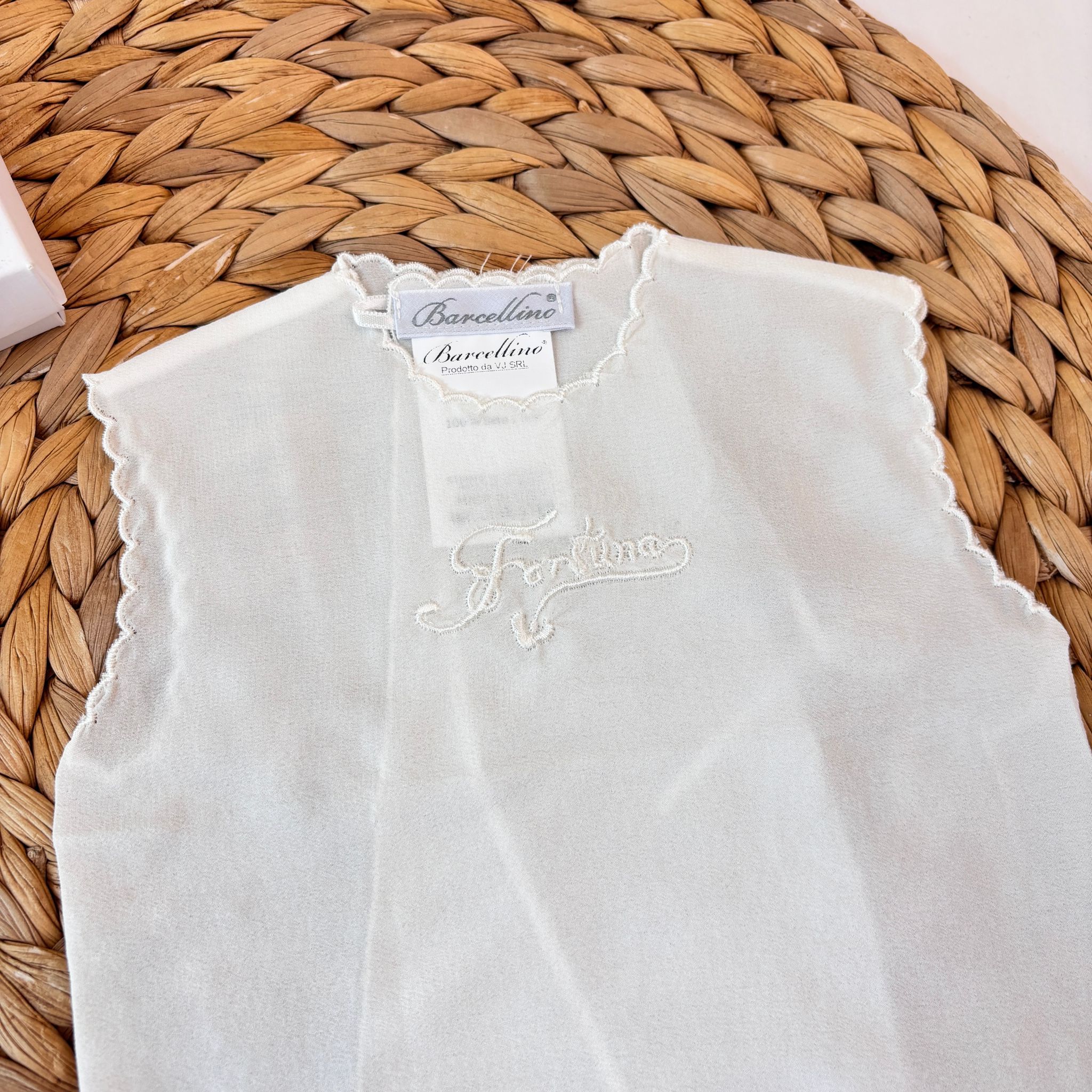 CAMICIA DELLA FORTUNA IN SETA PANNA