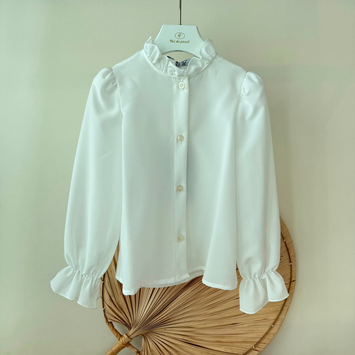 CAMICIA bon ton BIANCO