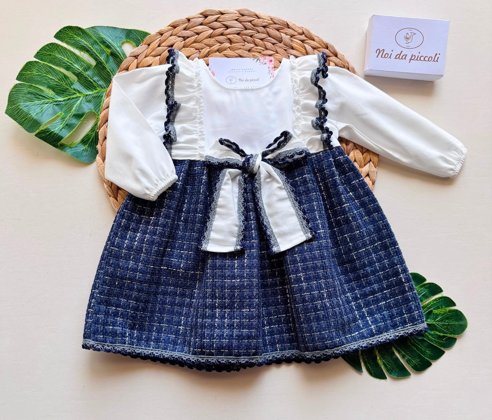 vestina COTONE CALDO BIANCO BLU