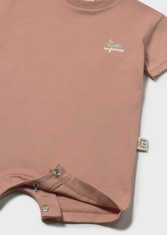 PAGLIACCCETTO IN COTONE TERRACOTA - Noi da piccoli