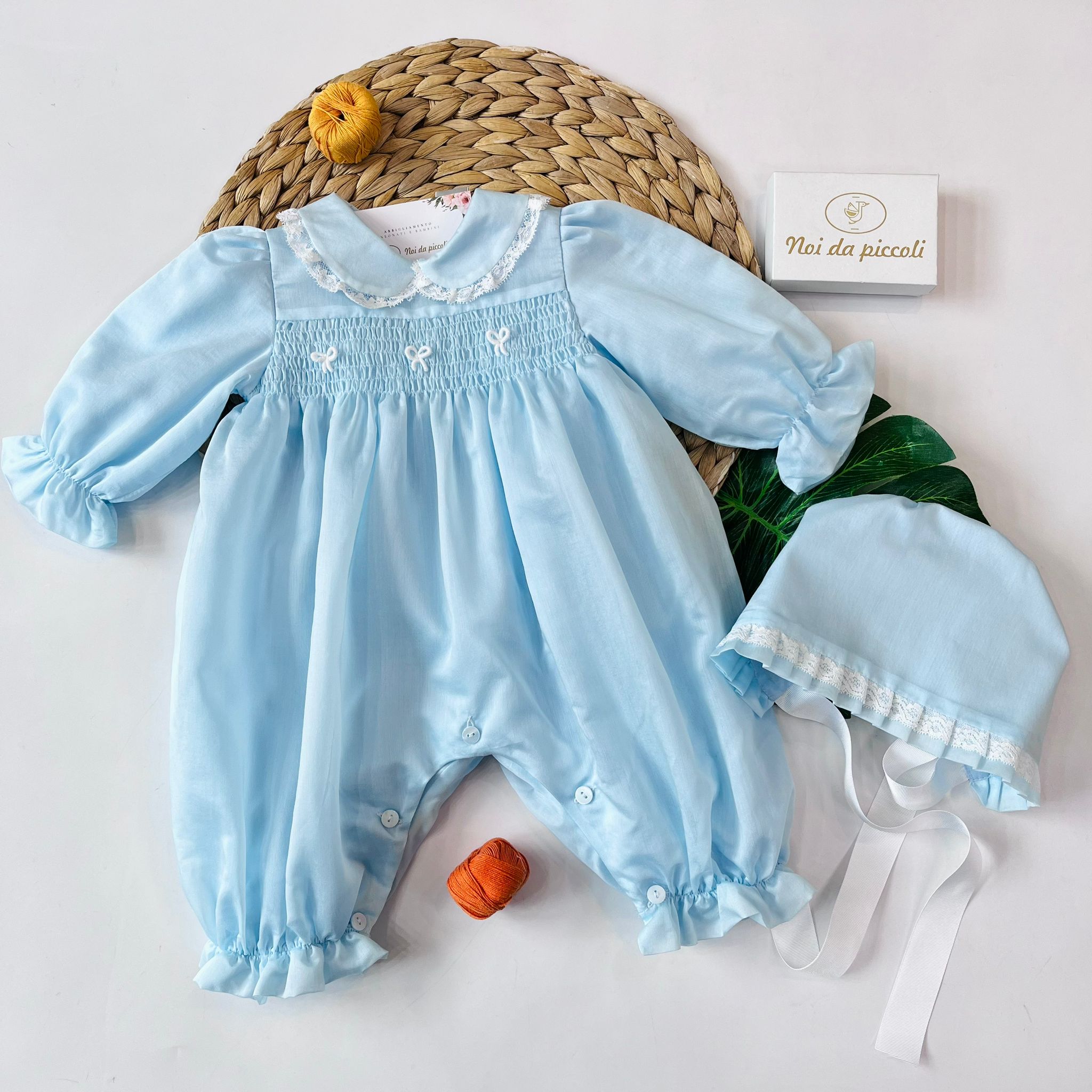 PAGLIACCETTO CERIMONIALE CON CUFFIA GEORGE CIELO - Noi da piccoli
