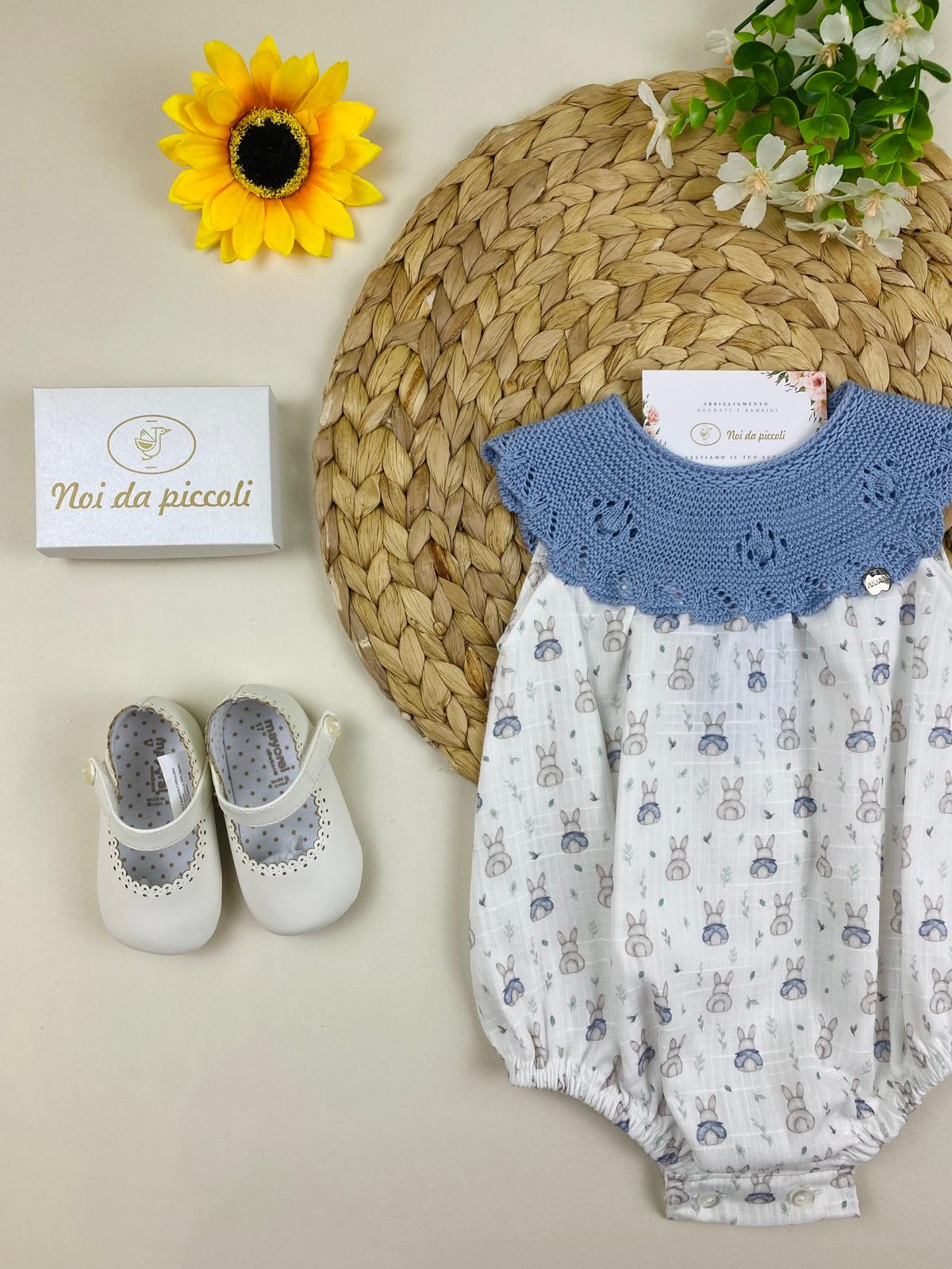 PAGLIACCETTO Cotone Bianco - Noi da piccoli