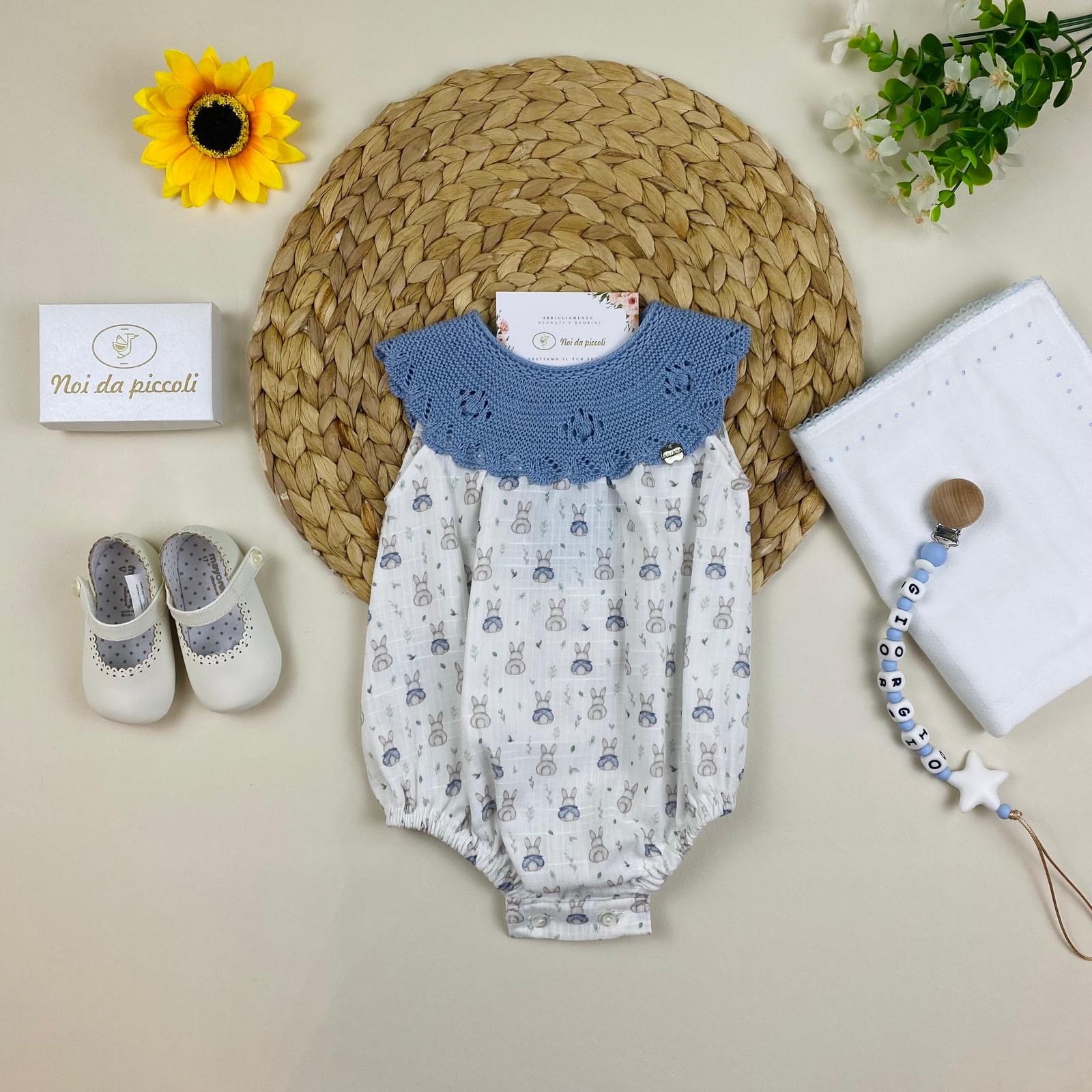 PAGLIACCETTO Cotone Bianco - Noi da piccoli