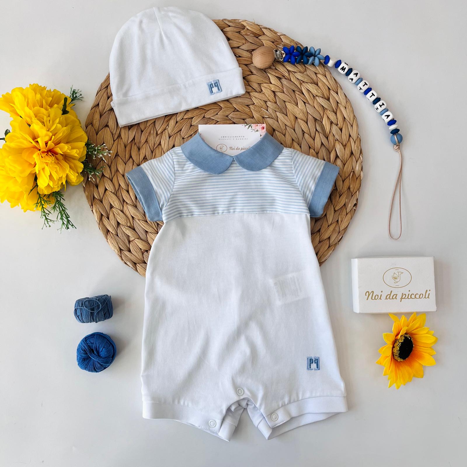 PAGLIACCETTO Cotone Bianco - Noi da piccoli