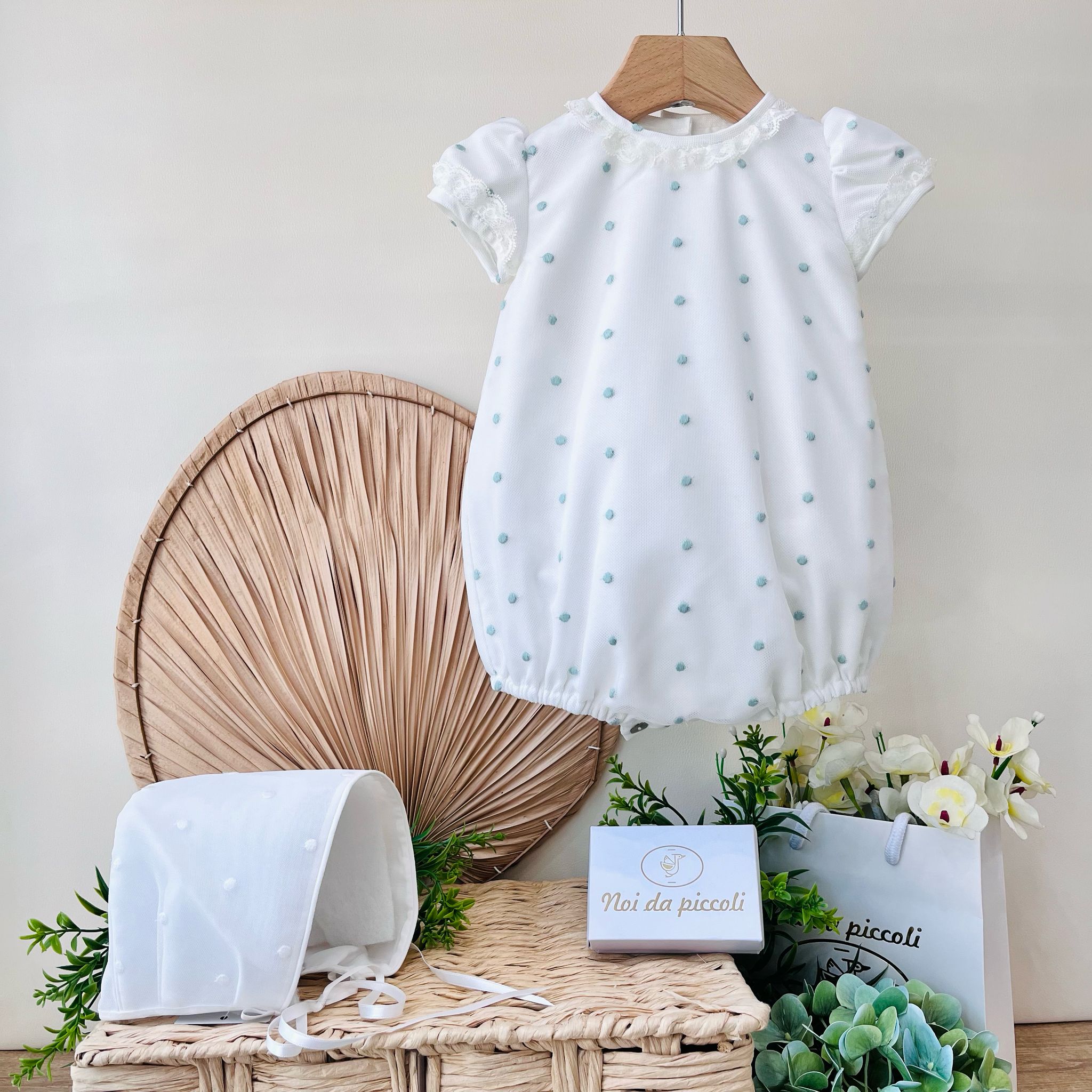 PAGLIACCETTO Cotone Bianco - Noi da piccoli