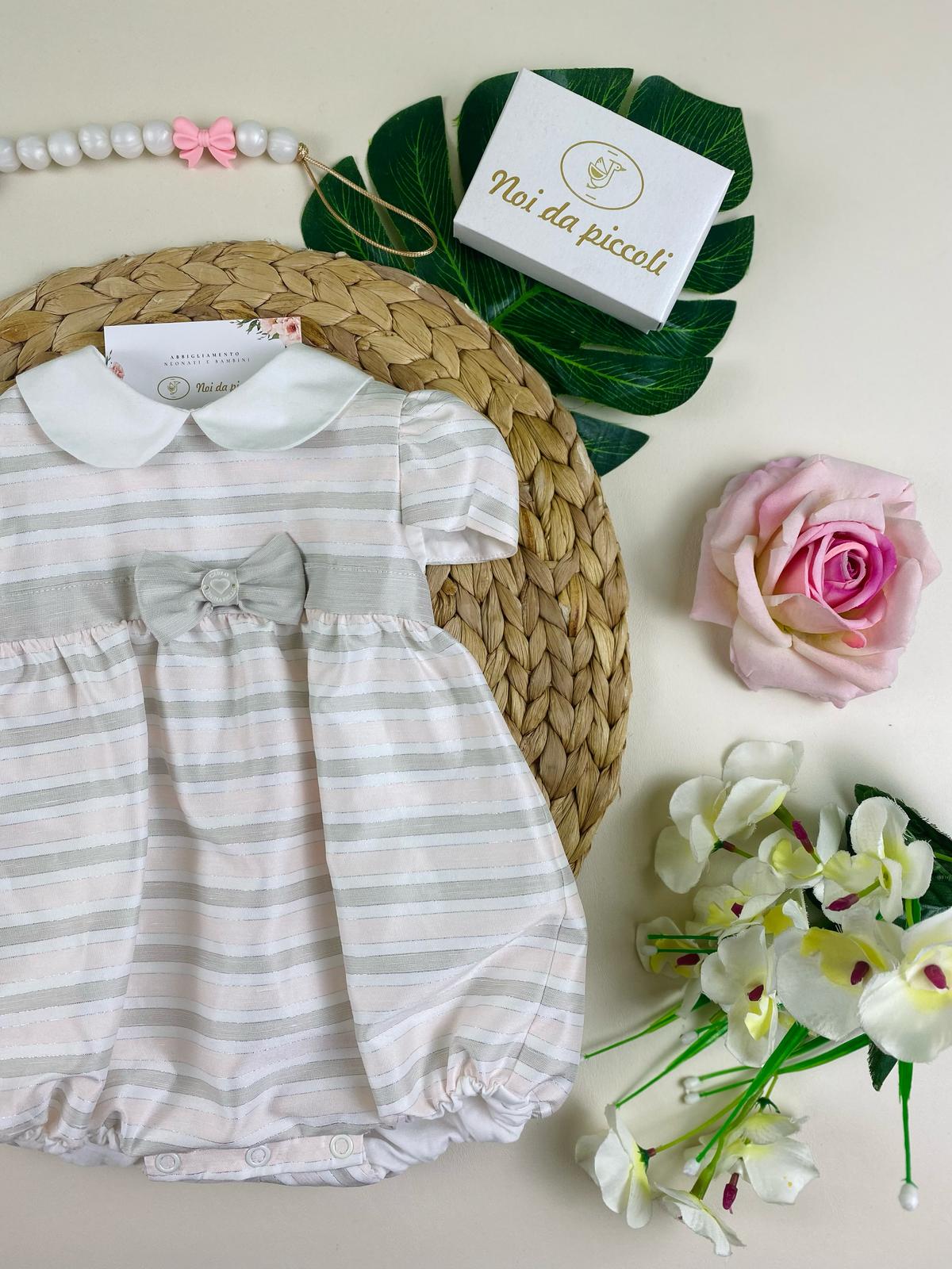 PAGLIACCETTO Cotone Bianco - Noi da piccoli