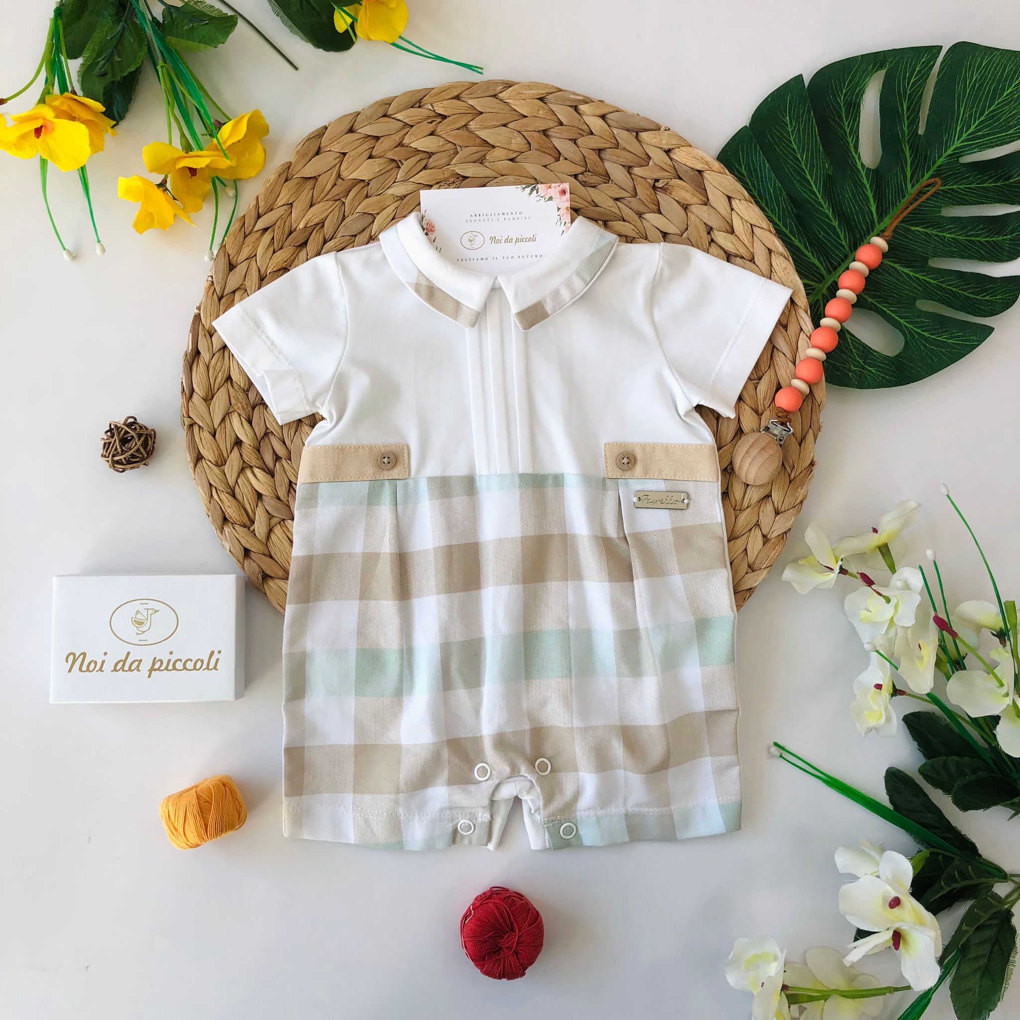 PAGLIACCETTO Cotone Multicolore - Noi da piccoli