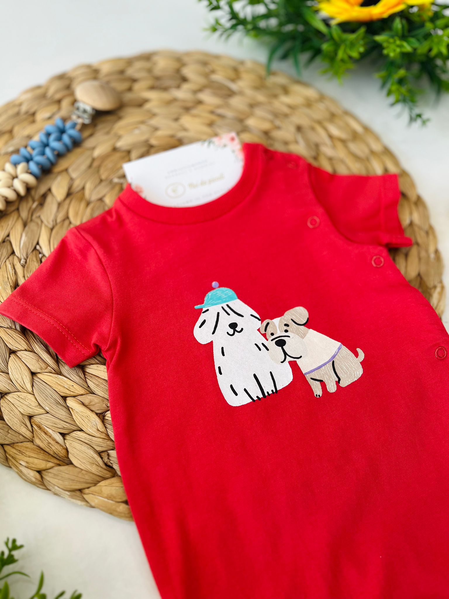 PAGLIACCETTO Cotone Rosso - Noi da piccoli