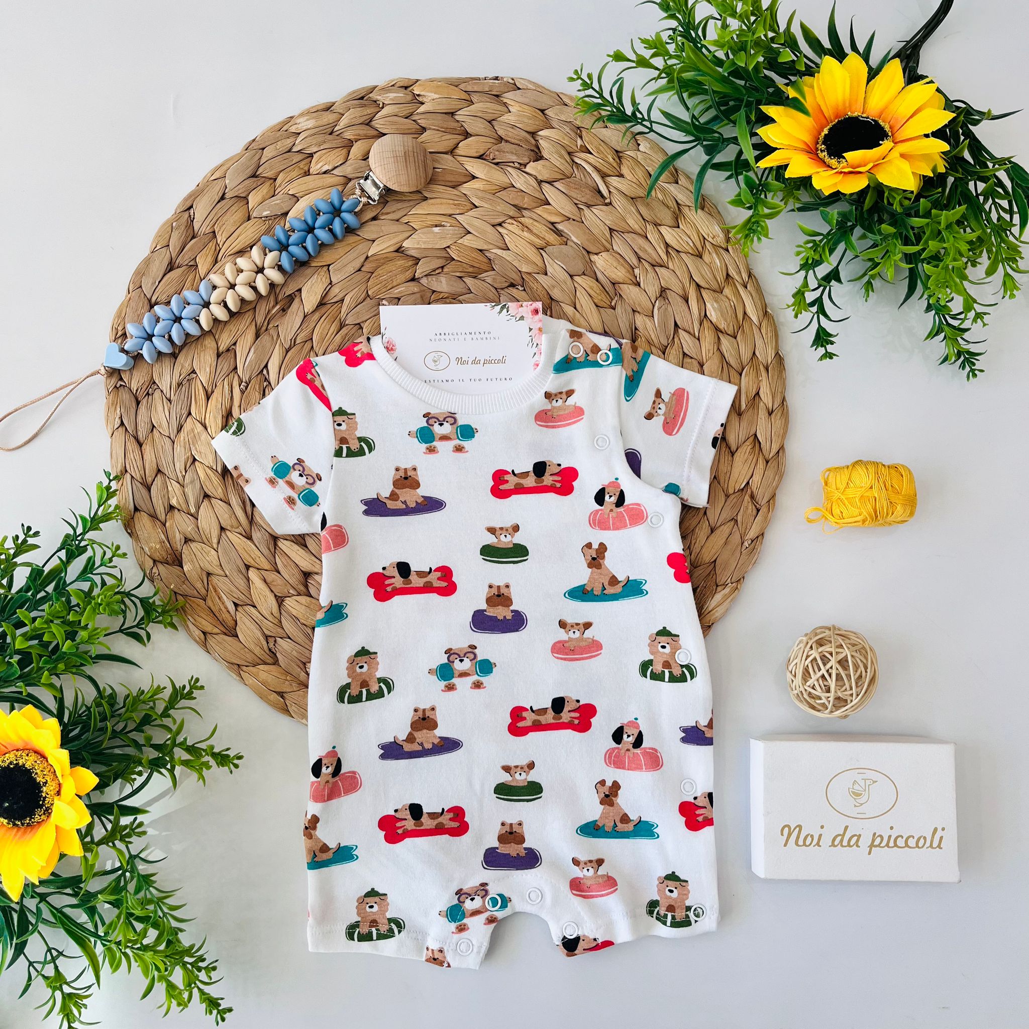 PAGLIACCETTO Cotone Rosso - Noi da piccoli