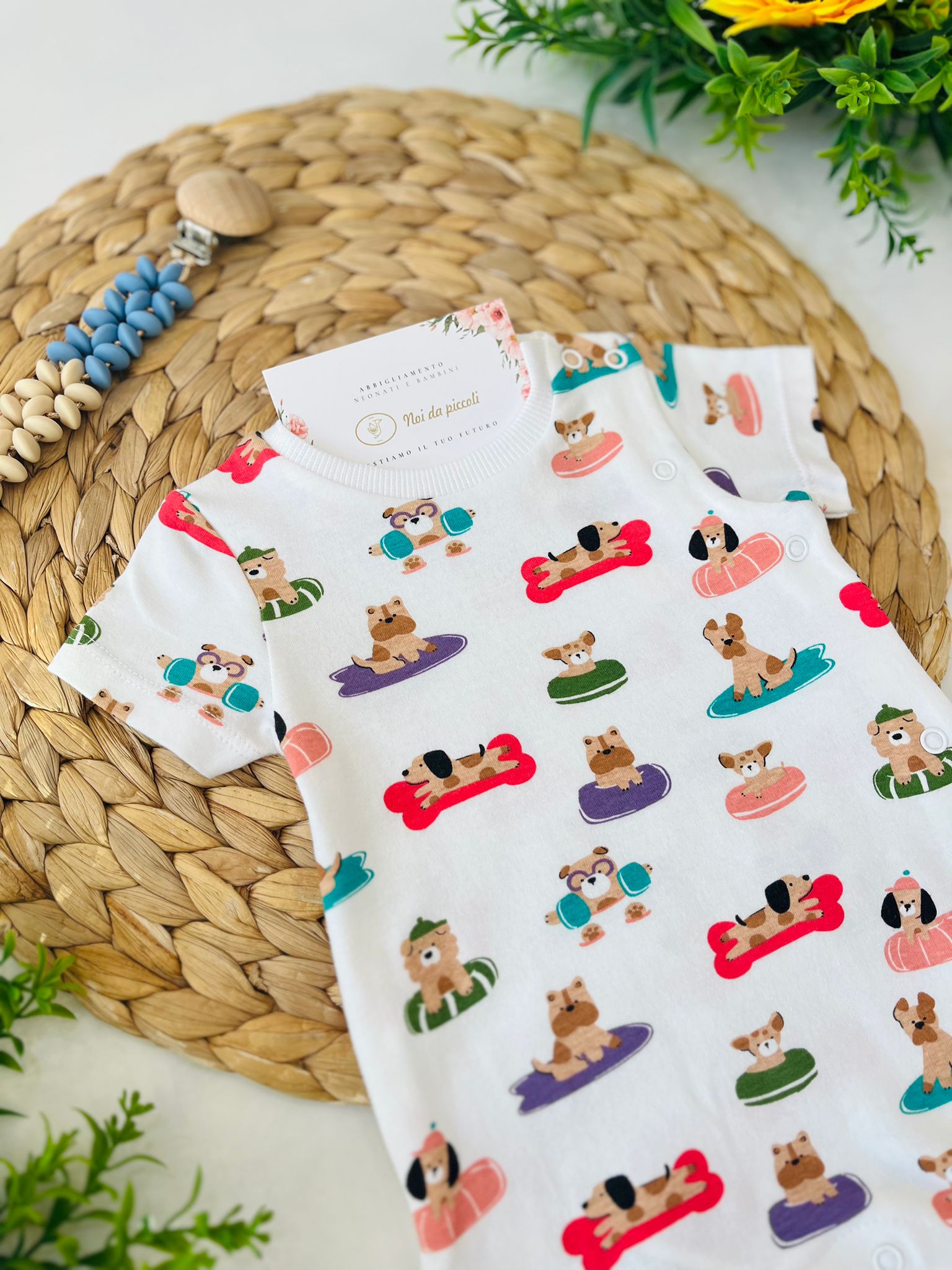 PAGLIACCETTO Cotone Rosso - Noi da piccoli