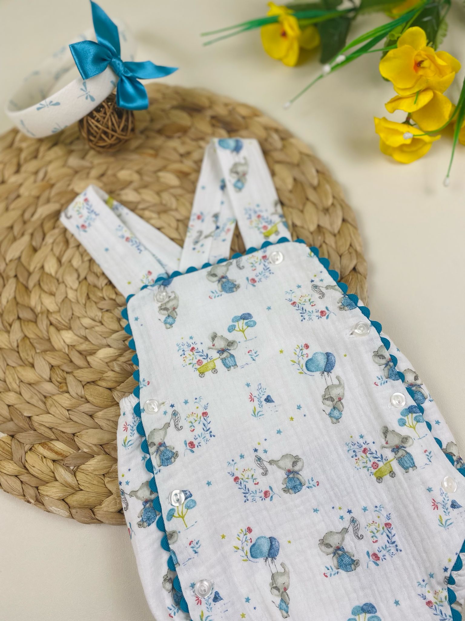 PAGLIACCETTO Cotone Turchese - Noi da piccoli