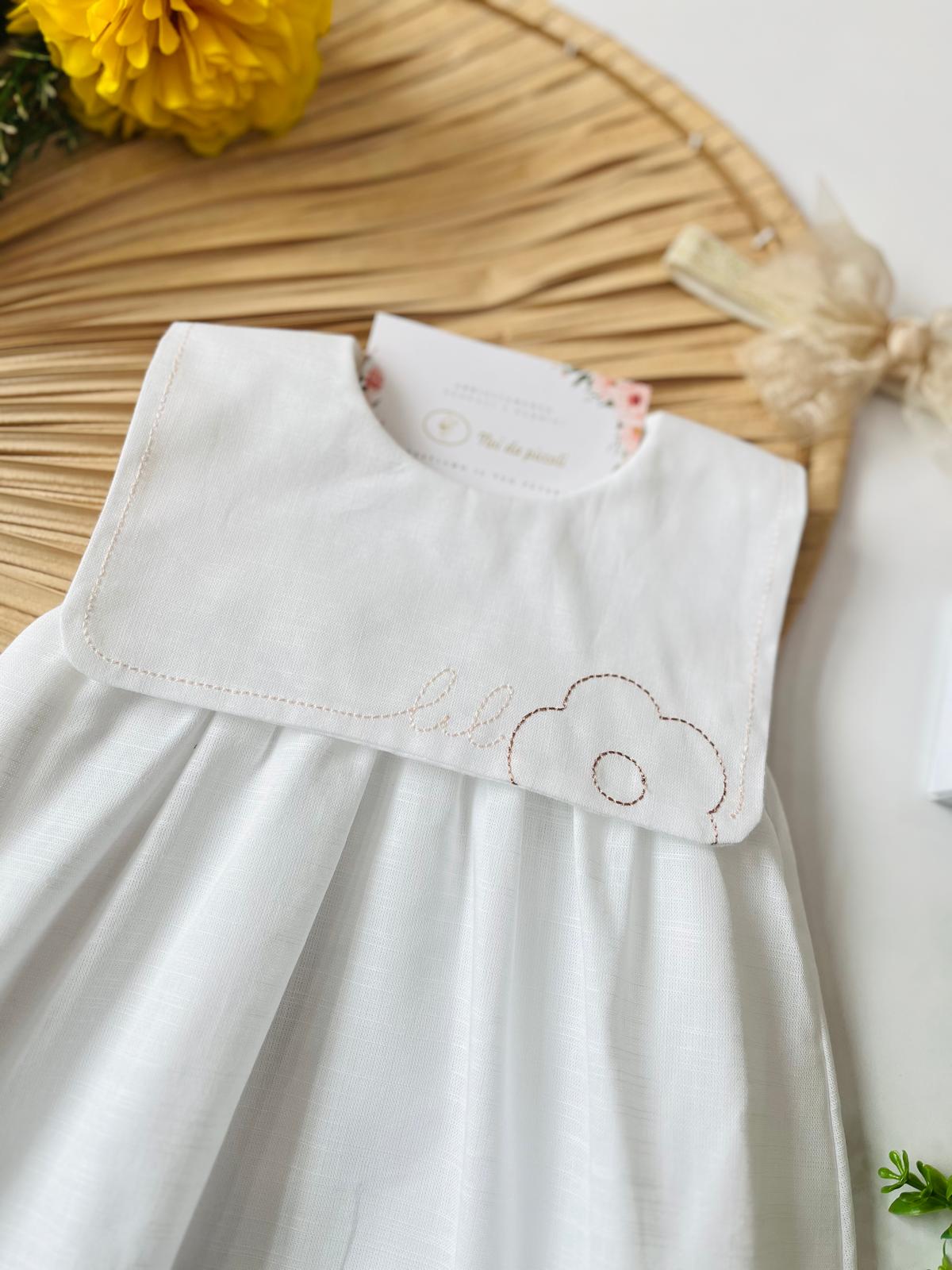 PAGLIACCETTO IN 100% COTONE RIFINITURE ROSA - Noi da piccoli