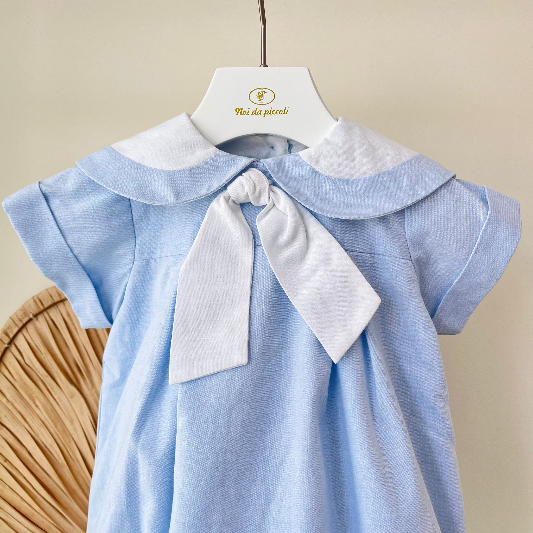 PAGLIACCETTO IN COTONE CIELO - Noi da piccoli