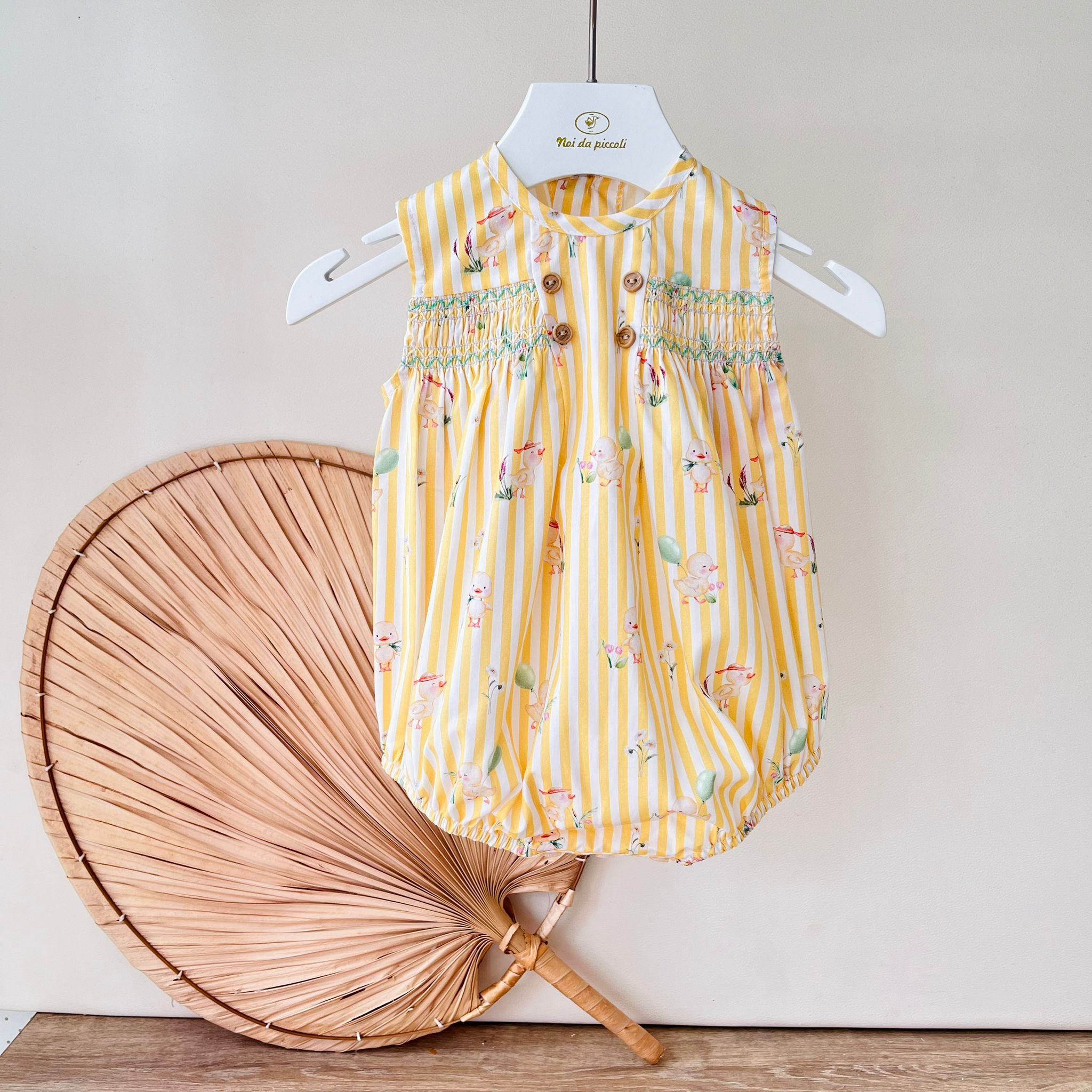 PAGLIACCETTO LUCCA 100 % COTONE GIALLO - Noi da piccoli