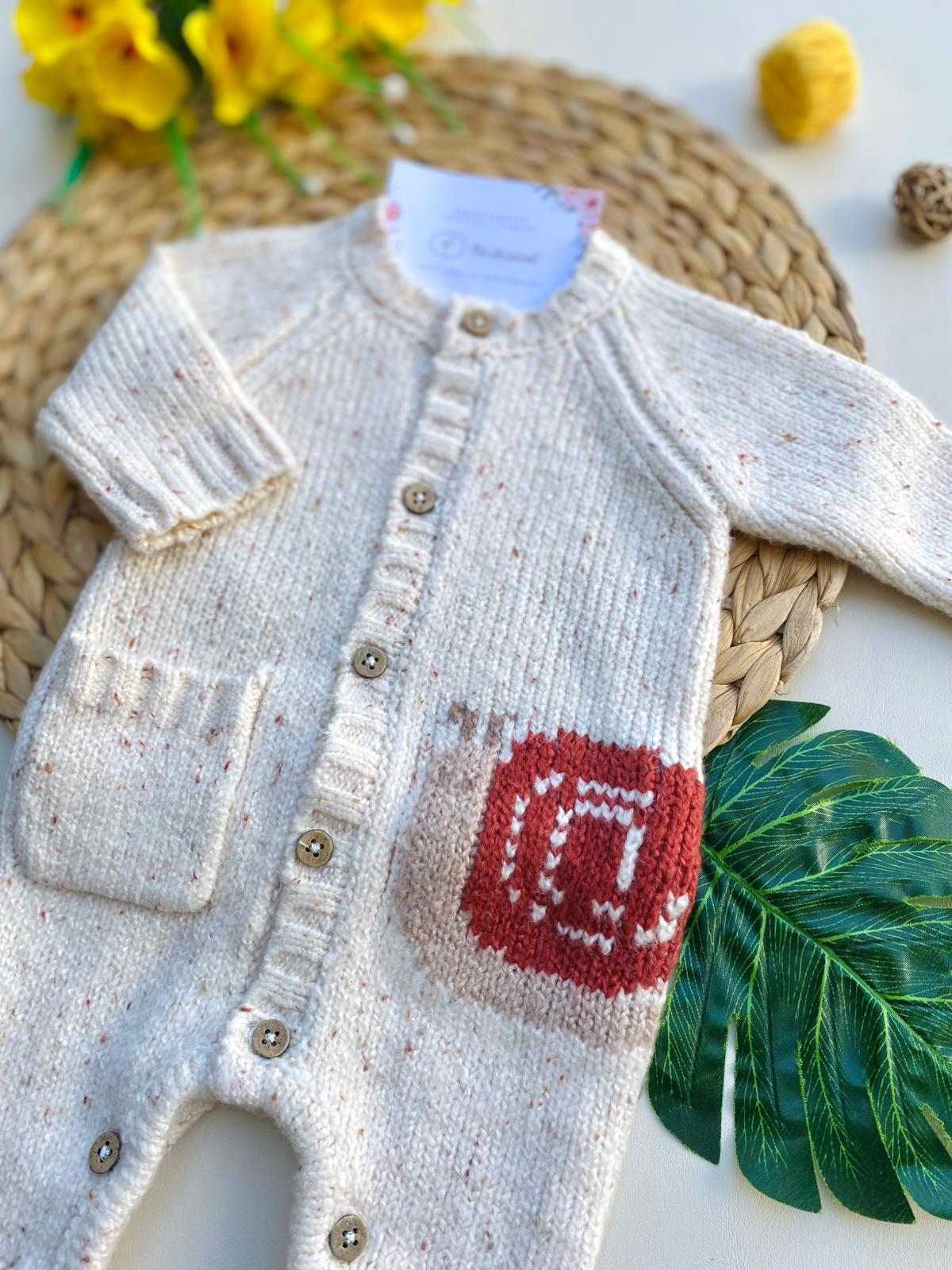 PAGLIACCETTO LUMACA IN FILATO CALDO UNISEX CERAMICA - Noi da piccoli