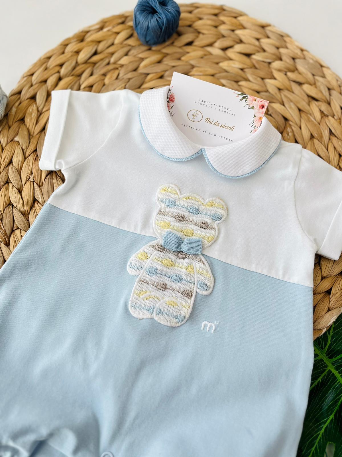 PAGLIACCETTO ORSETTO COTONE YELSY POLVERE MULTICOLOR - Noi da piccoli