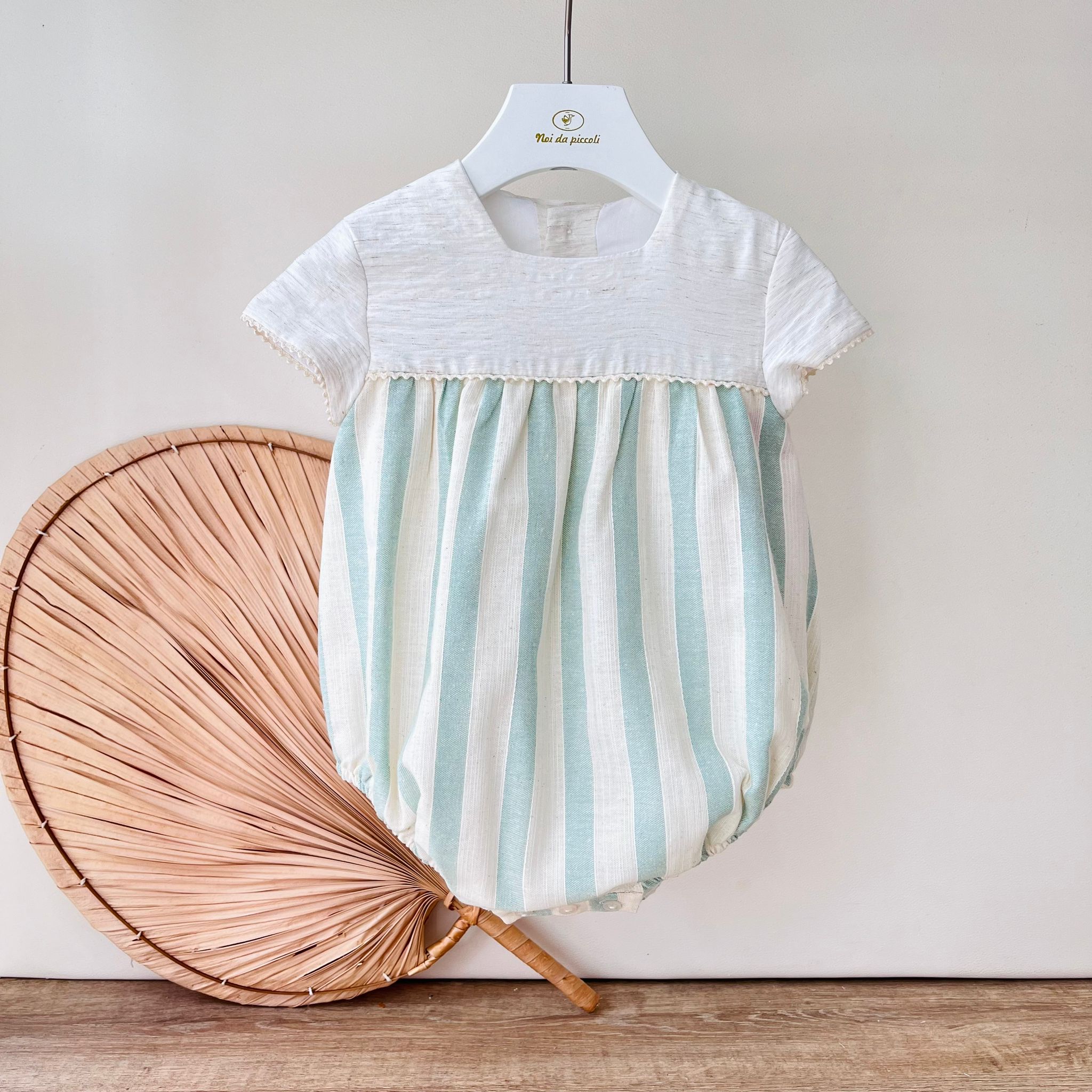 PAGLIACCETTO TRIESTE 100 % COTONE VERDE - Noi da piccoli