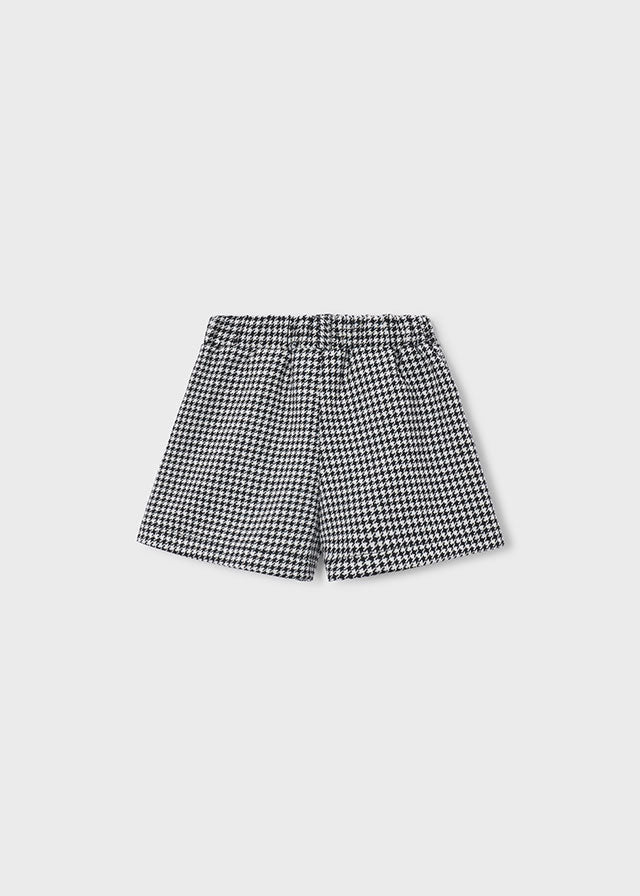 PANTALONCINO NERO IN COTONE CALDO - Noi da piccoli