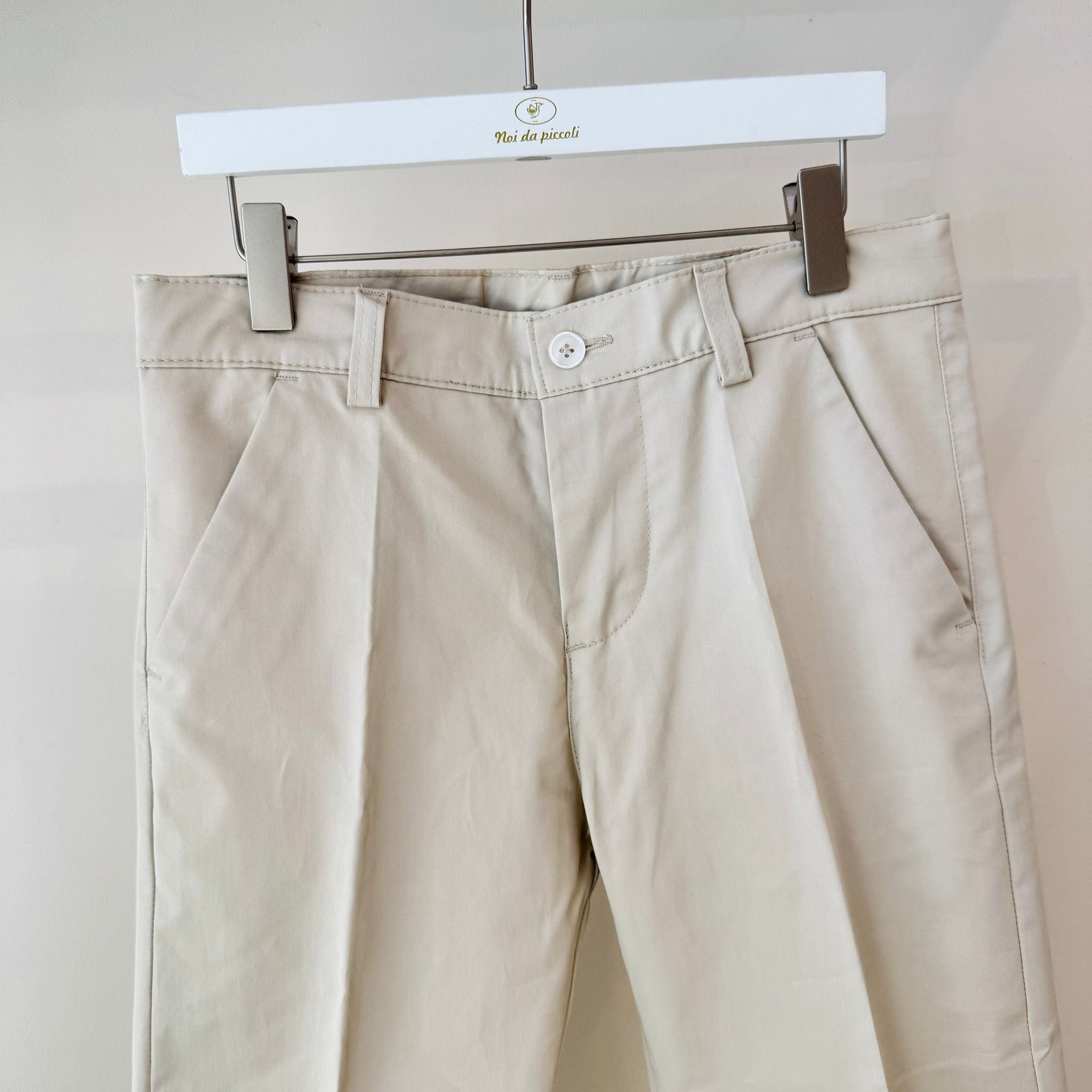 PANTALONE ELEGANTE BEIGE - Noi da piccoli
