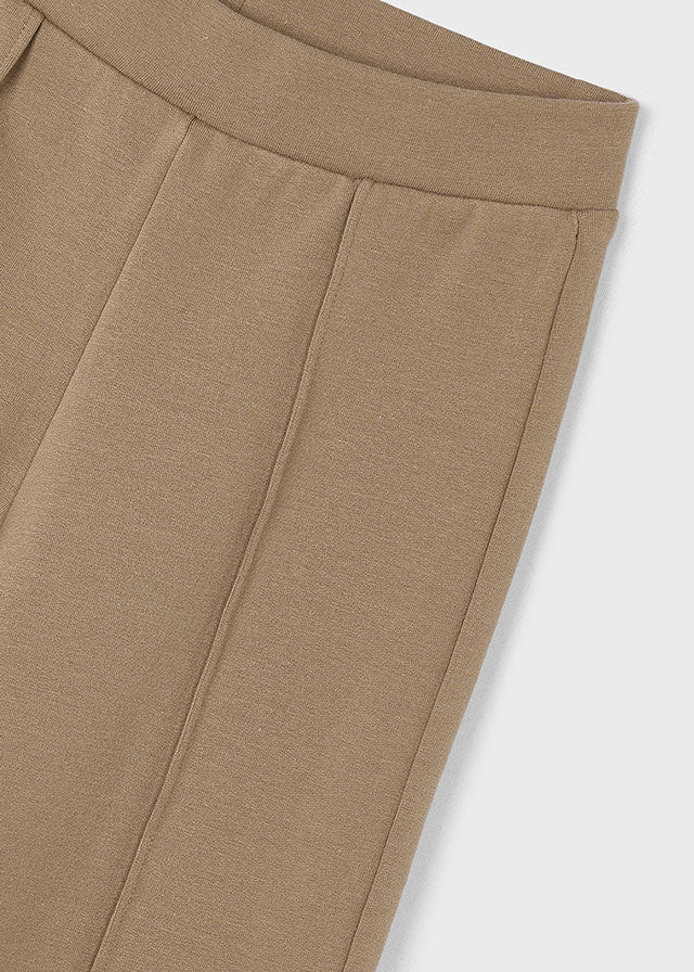 PANTALONE IN CALDO COTONE CAMEL - Noi da piccoli