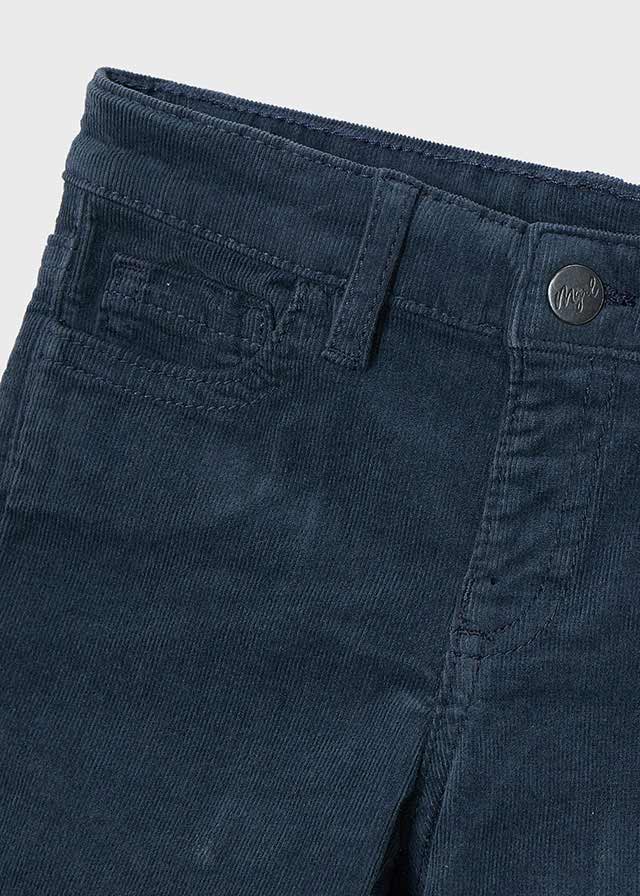 PANTALONE IN CALDO COTONE MARINO - Noi da piccoli