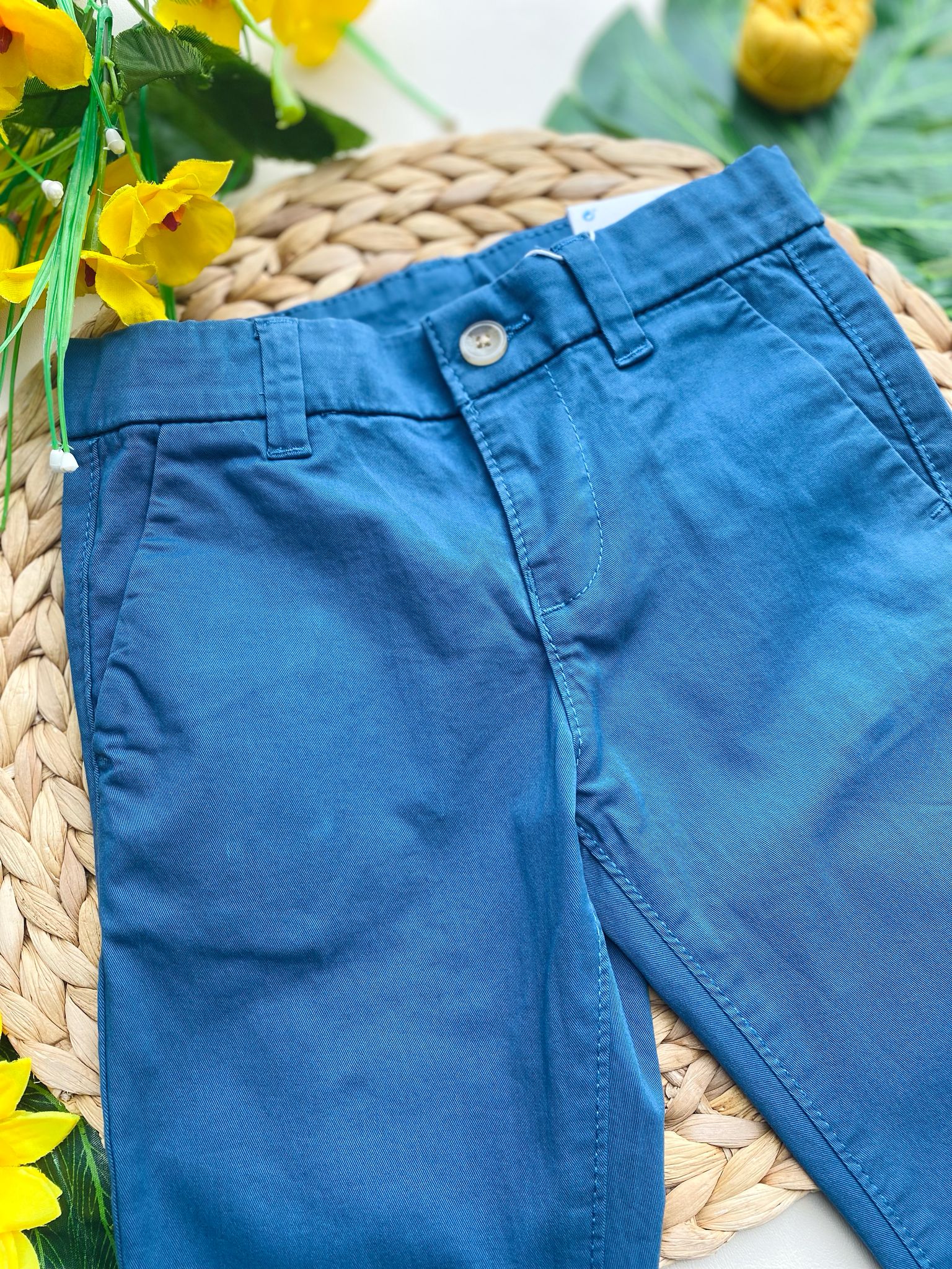 PANTALONE IN COLORAZIONE BLU - Noi da piccoli