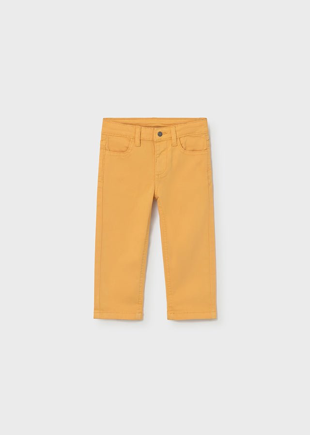 PANTALONE IN COTONE ARANCIONE - Noi da piccoli