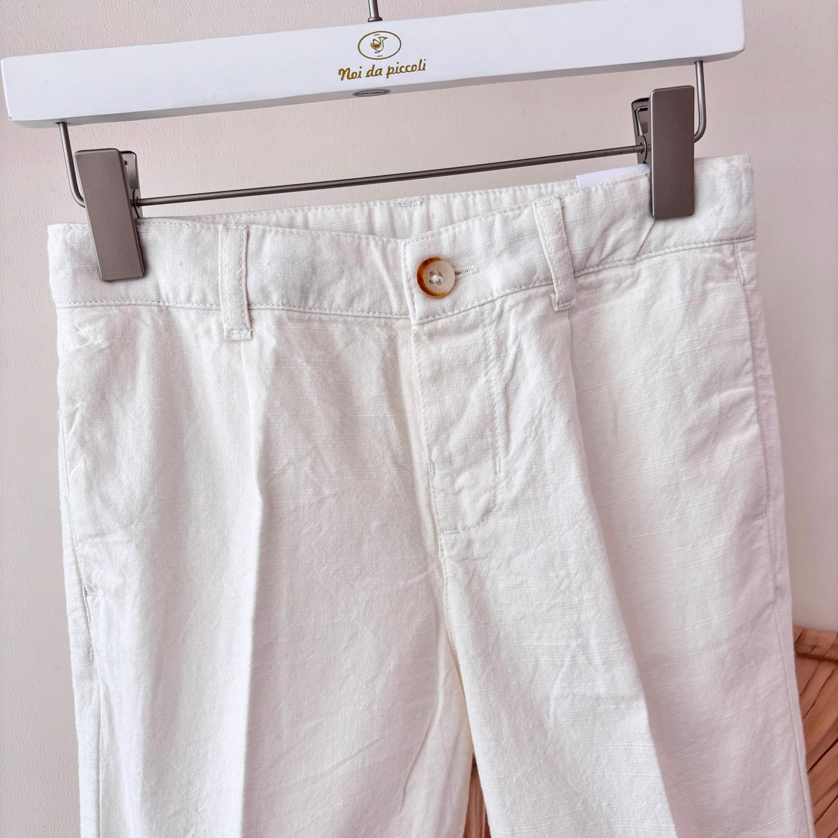 Pantalone in Cotone Bianco Mayoral - dettaglio 1