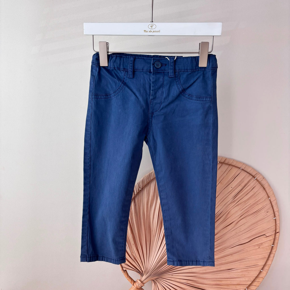 Pantalone in Cotone Blu Mayoral
