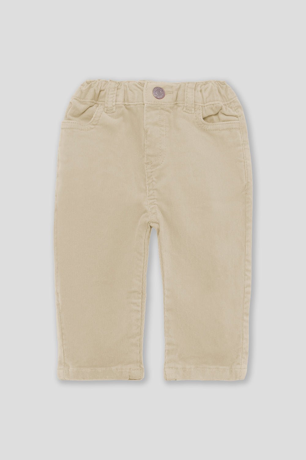 PANTALONE IN COTONE CALDO BEIGE