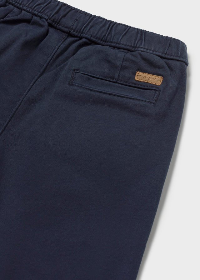 Pantalone in Cotone Caldo Blu Mayoral - dettaglio 1