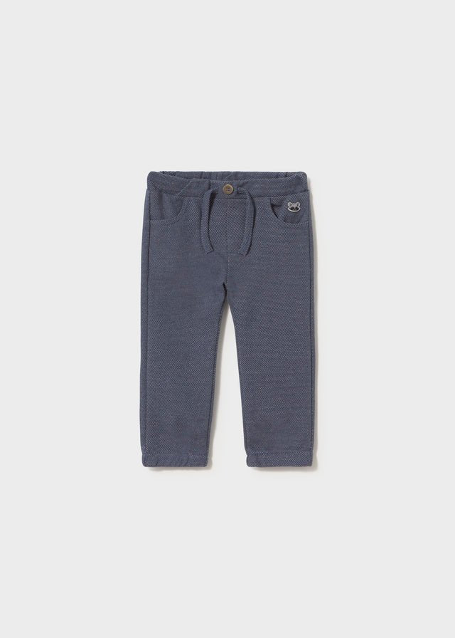 Pantalone in Cotone Caldo Blu Mayoral - Noi da piccoli