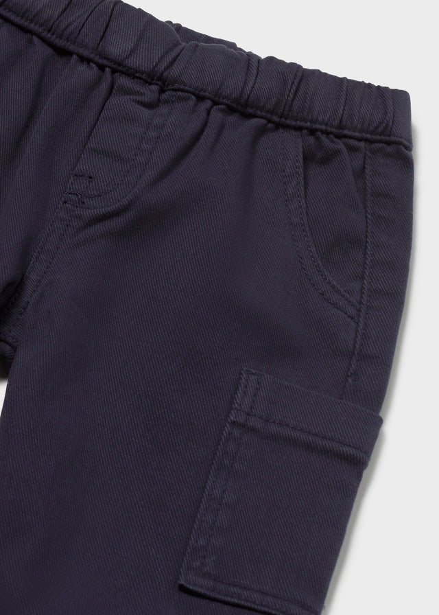Pantalone in Cotone Caldo Blu Mayoral - Noi da piccoli