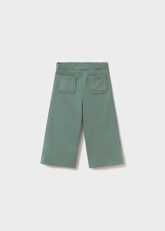 Pantalone in Cotone Caldo Verde con Taschine Mayoral