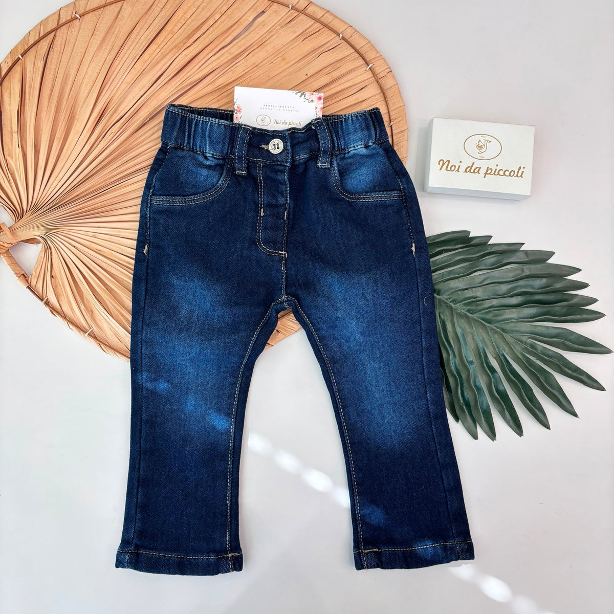 PANTALONE IN DENIM JEANS - Noi da piccoli