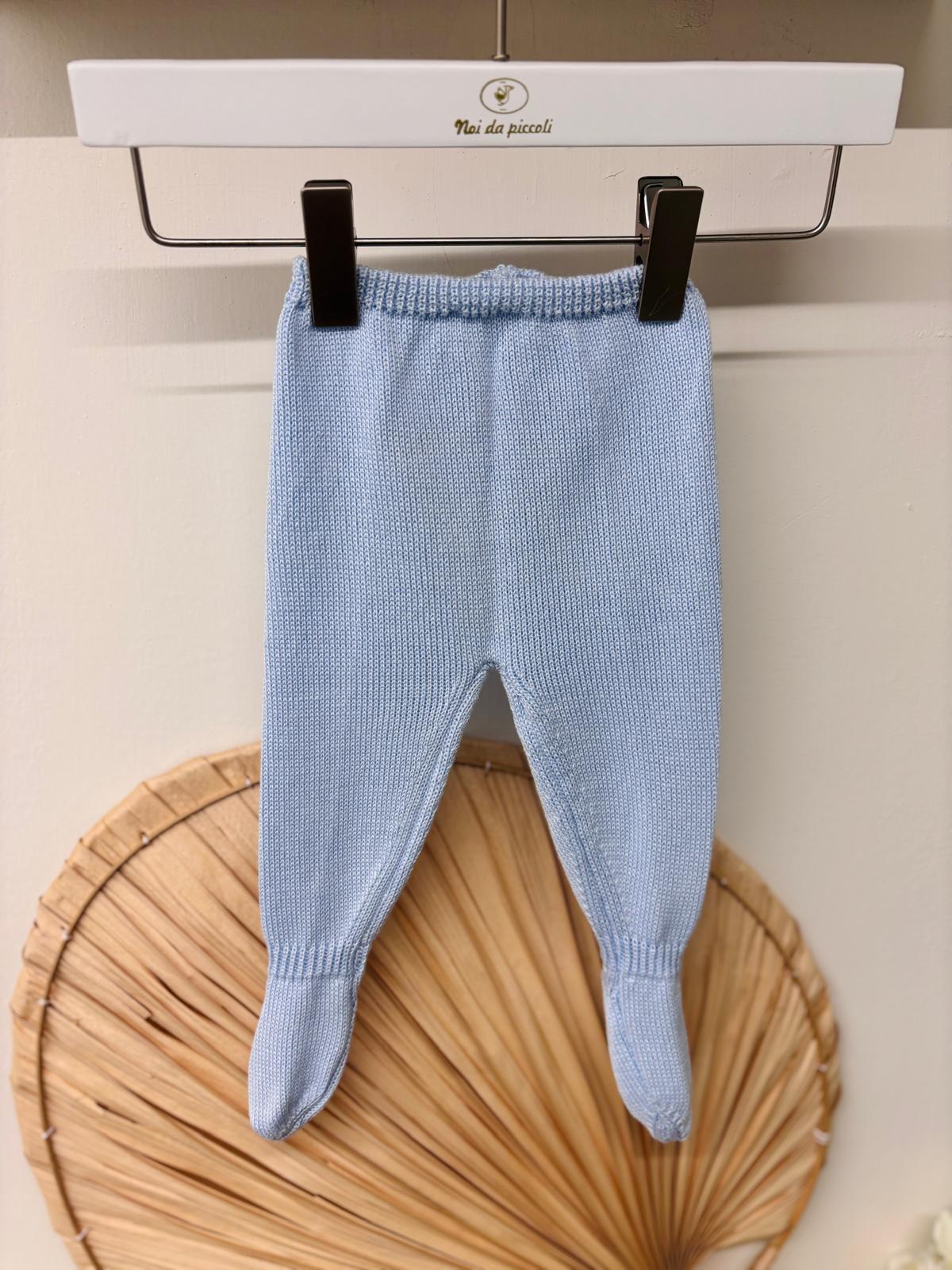 PANTALONE IN FILO CIELO - Noi da piccoli