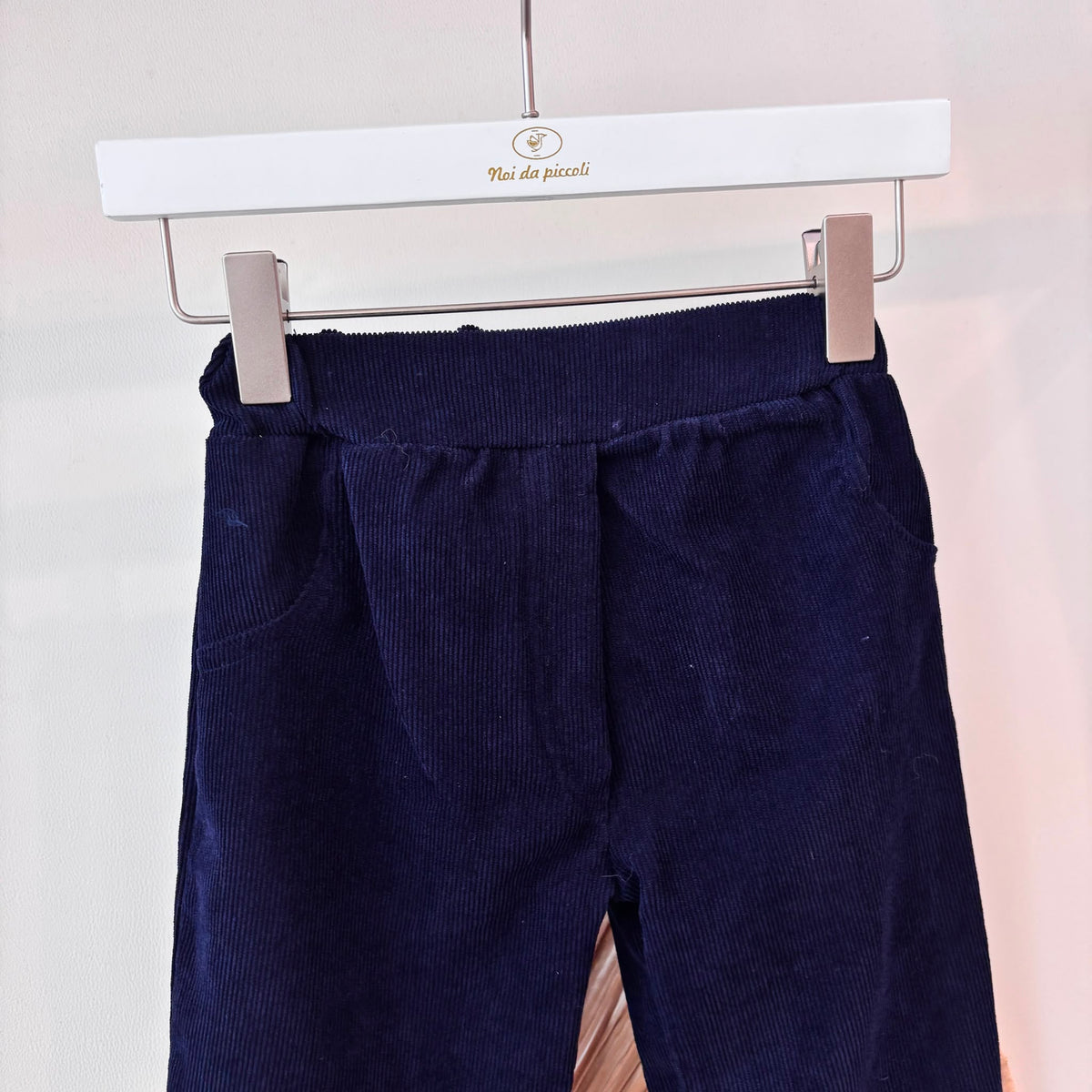Pantalone in Velluto a Coste Blu Sardon - dettaglio 1