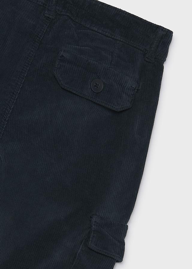 Pantalone in Velluto Blu Mayoral - Noi da piccoli