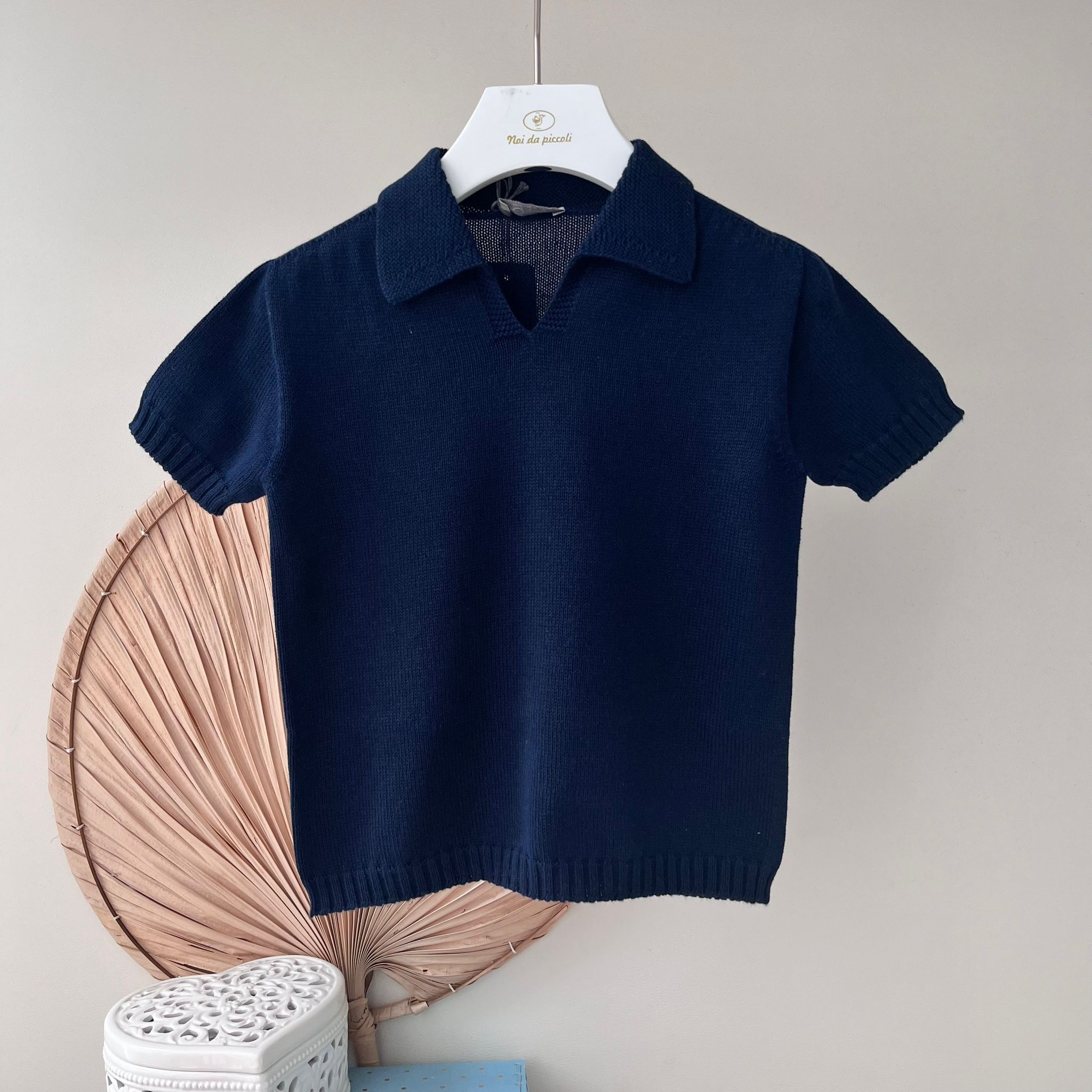 POLO IN FILO BLU - Noi da piccoli