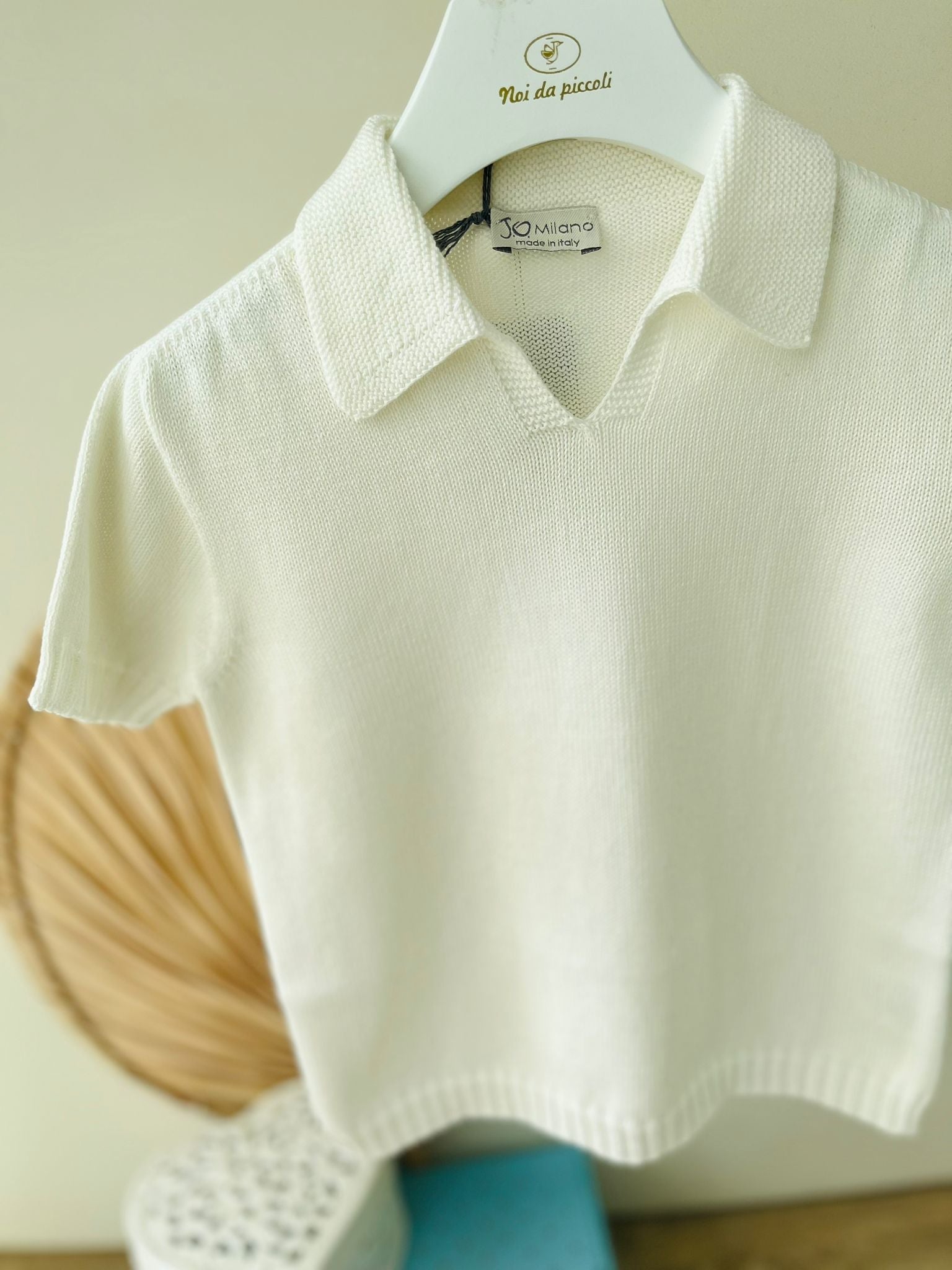 POLO IN FILO PANNA - Noi da piccoli