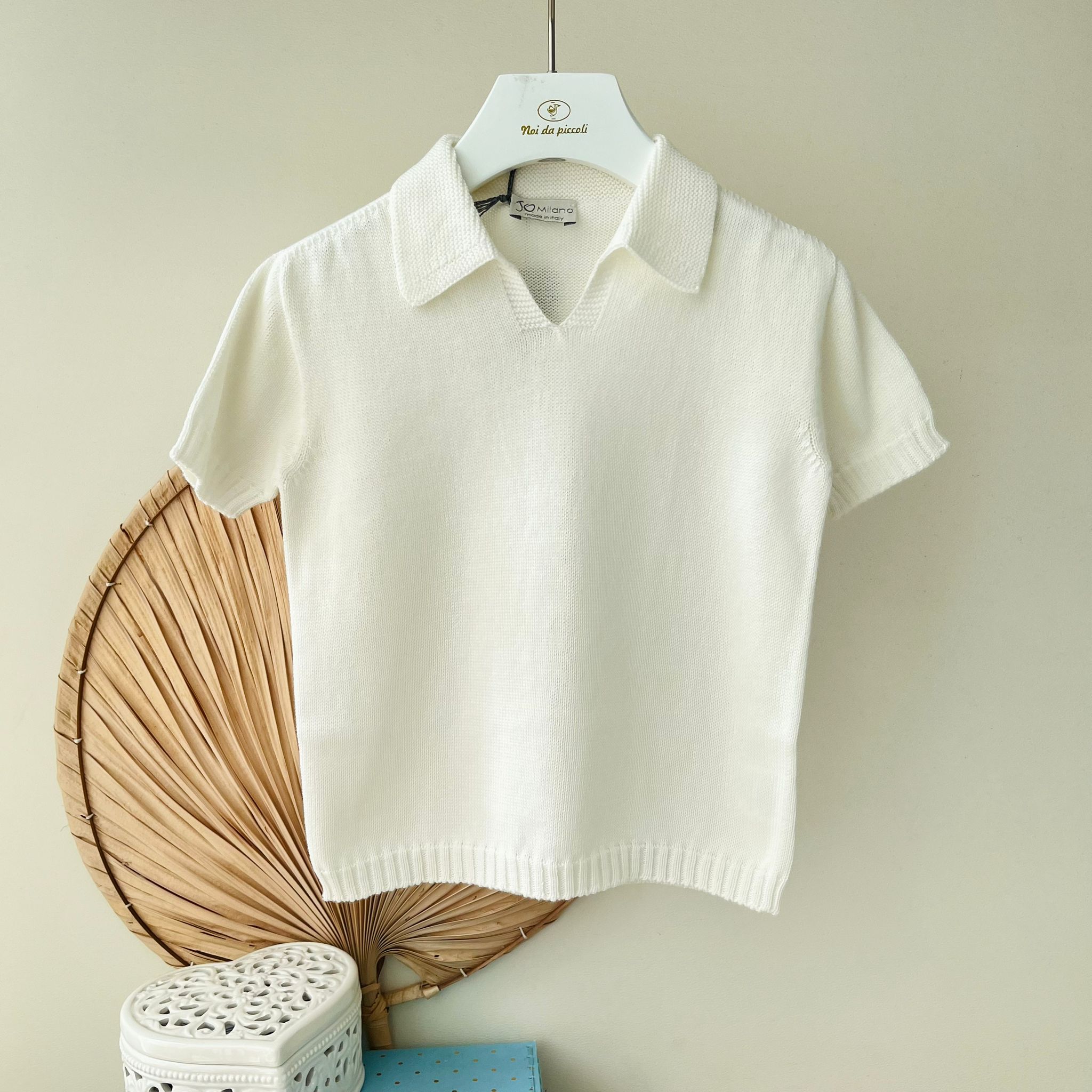 POLO IN FILO PANNA - Noi da piccoli