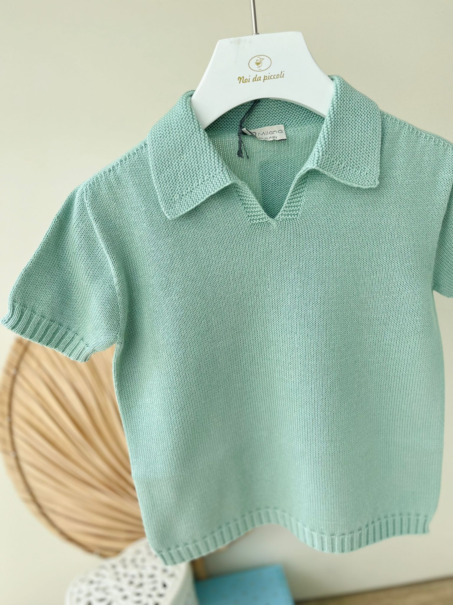 POLO IN FILO VERDE - Noi da piccoli