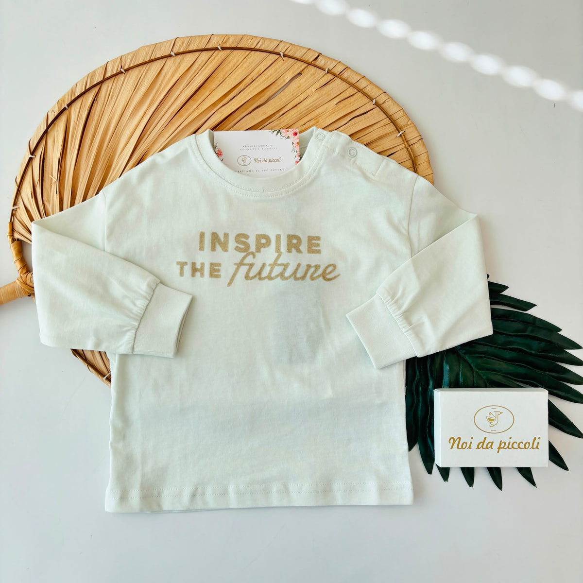 MAGLIA IN COTONE CALDO BIANCO