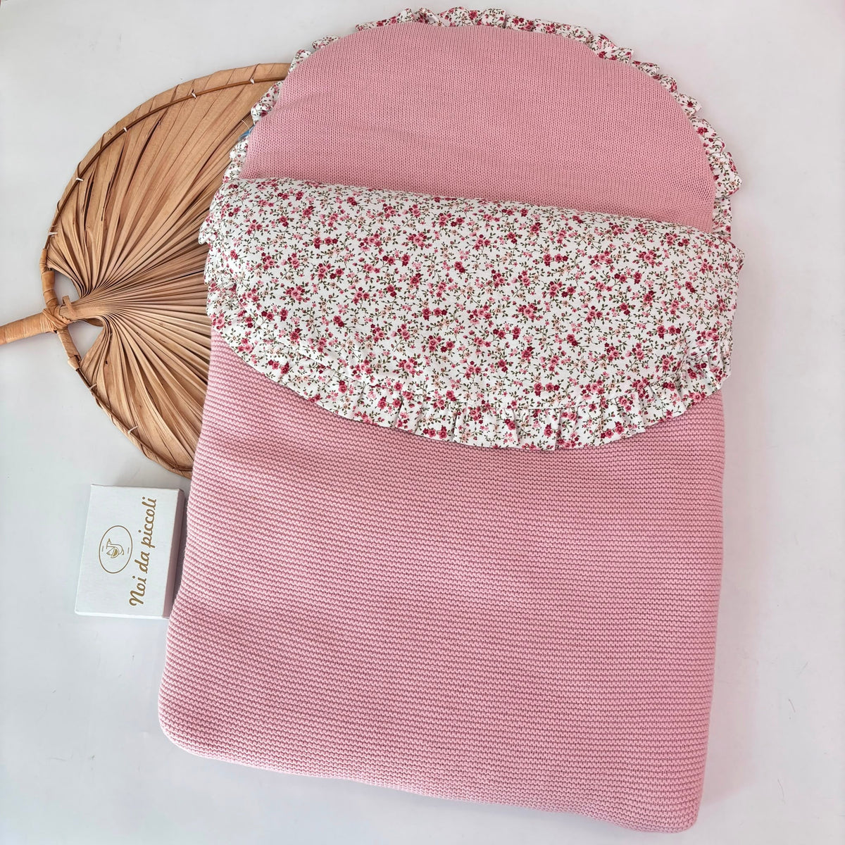 Sacco Nanna Filato Caldo e Floreale Rosa Sardon - Noi da piccoli