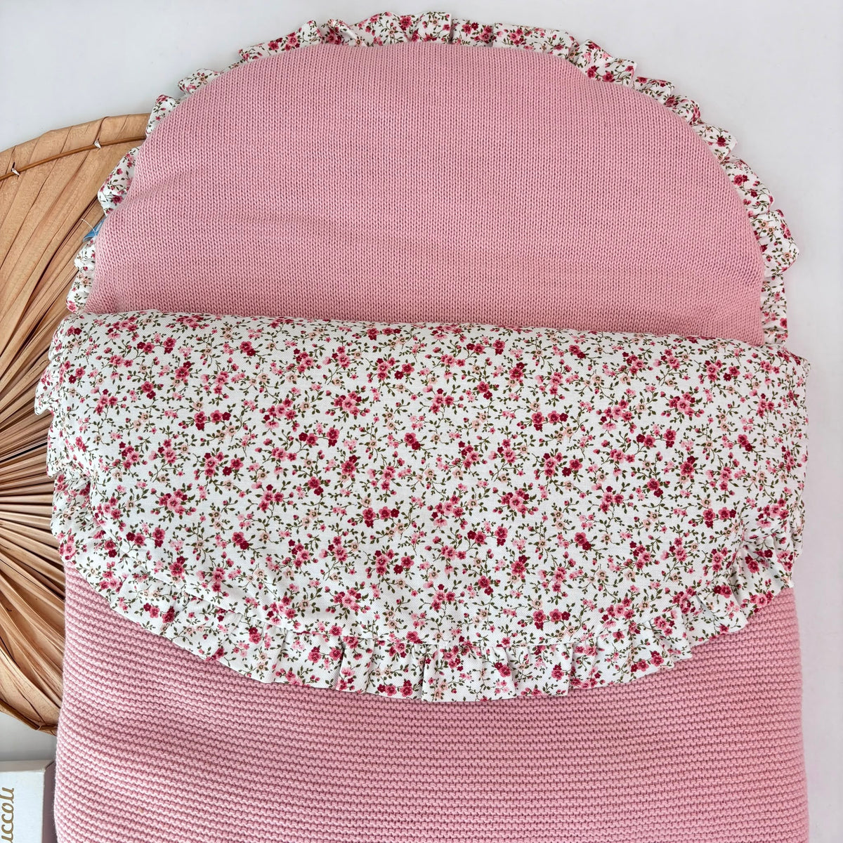 Sacco Nanna Filato Caldo e Floreale Rosa Sardon - Noi da piccoli