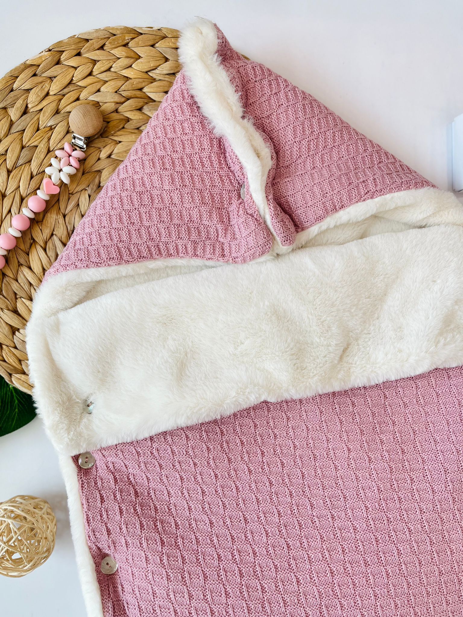 SACCO NANNA FILATO CALDO ROSA DAISY - Noi da piccoli